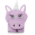 Purple Licorne bébé à capuchon serviette de bain coton Baby Shower Gift pour Toddle Infant Girls et garçons, gardant votre petit au chaud